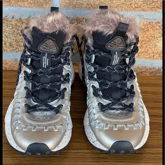 Flower Mountain SILVER MOHICAN SNEAKERS 7.5 - Picture 4 of 16